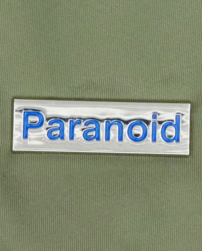 Paranoid SILVER ENAMEL PIN