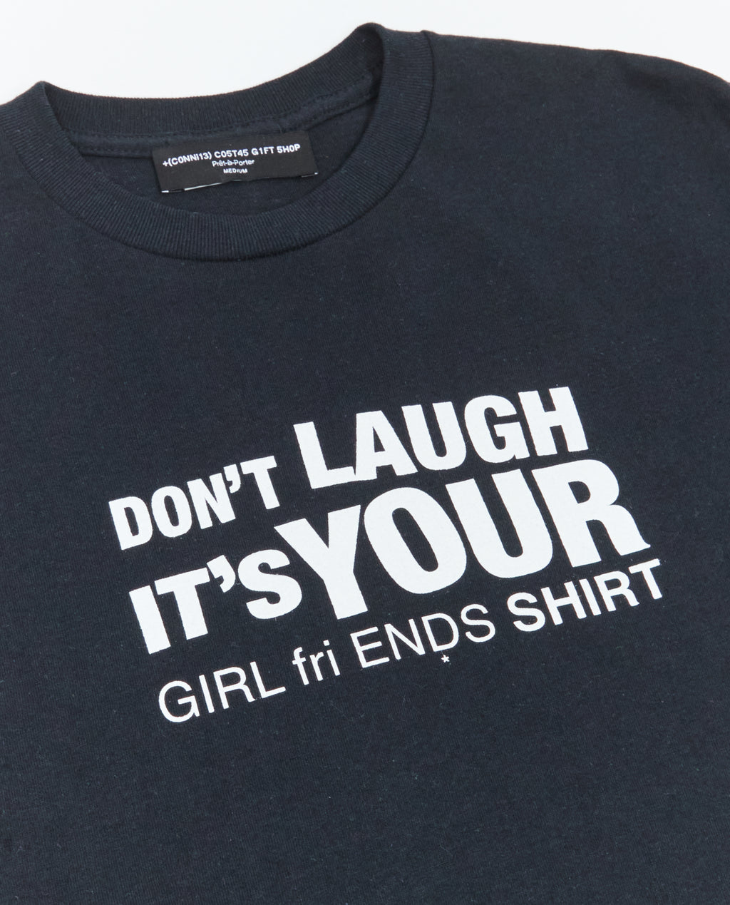 GIRLfriEND T-SHIRT BLACK
