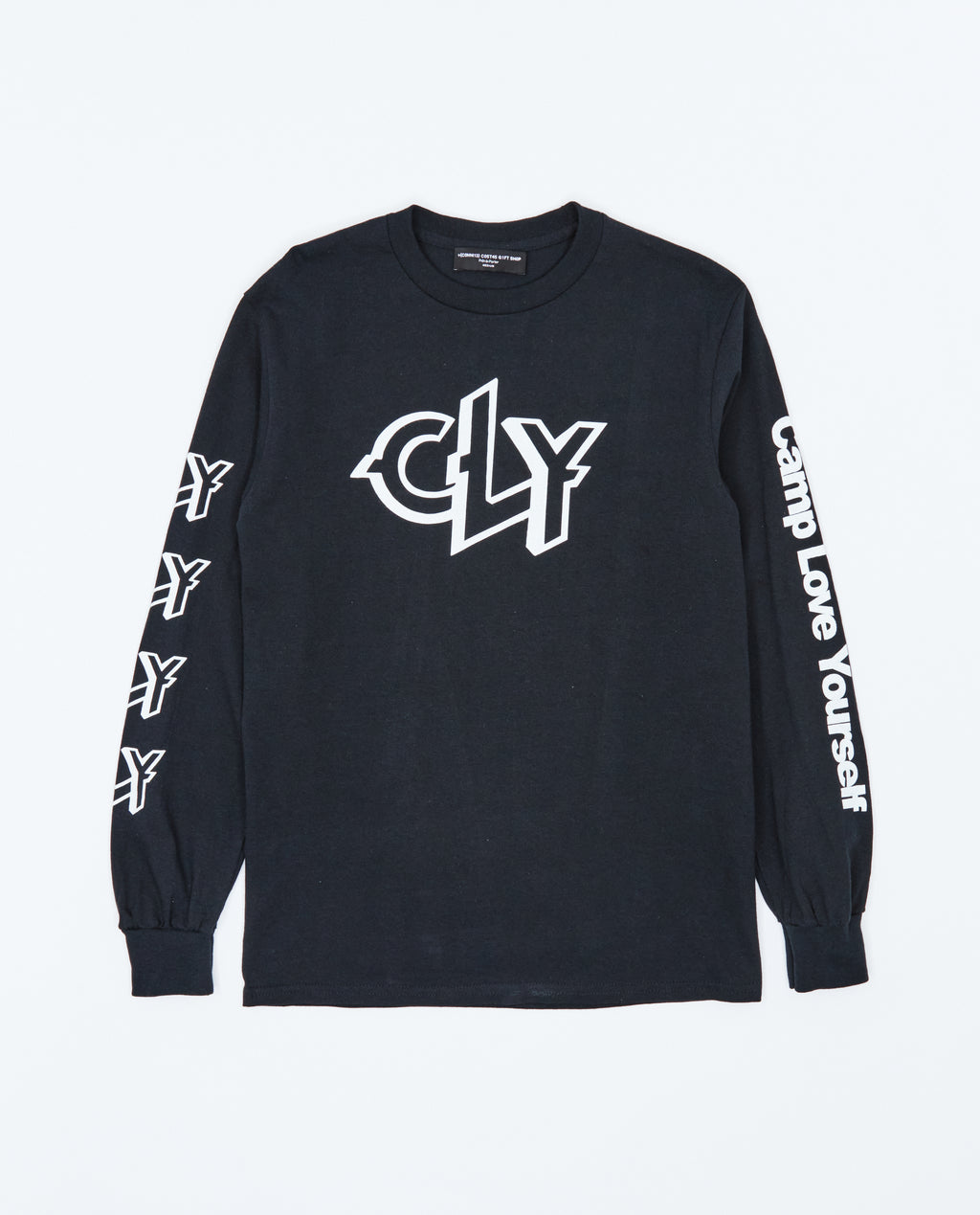 Camp Love Yourself  LONGSLEEVE T-SHIRT BLACK