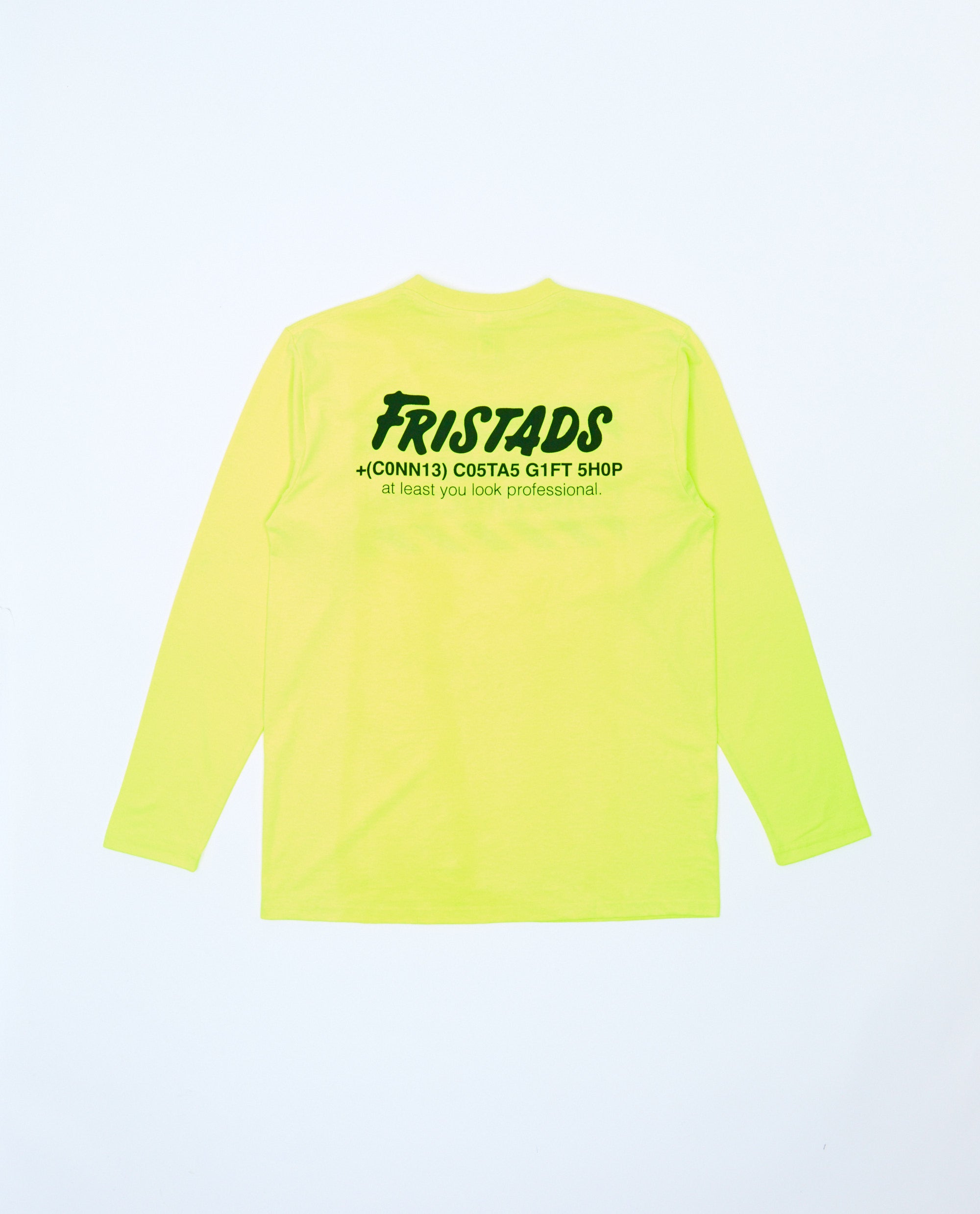 SUCCESS Acode heavy long sleeve t-shirt 1914 HIGH VIS
