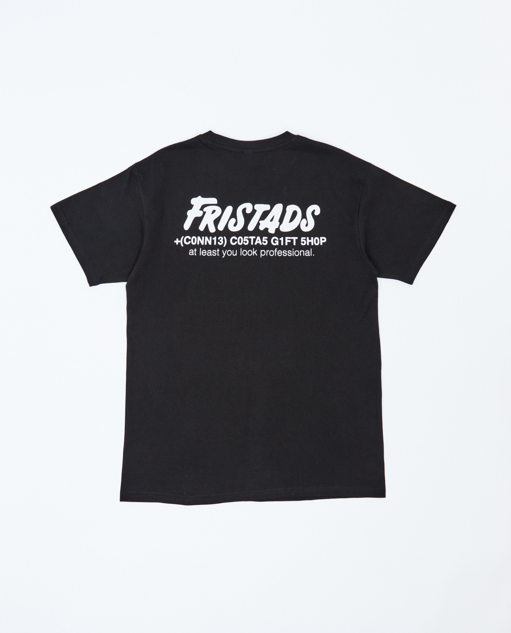 SKULL code heavy T-shirt 1912 HSJ BLACK