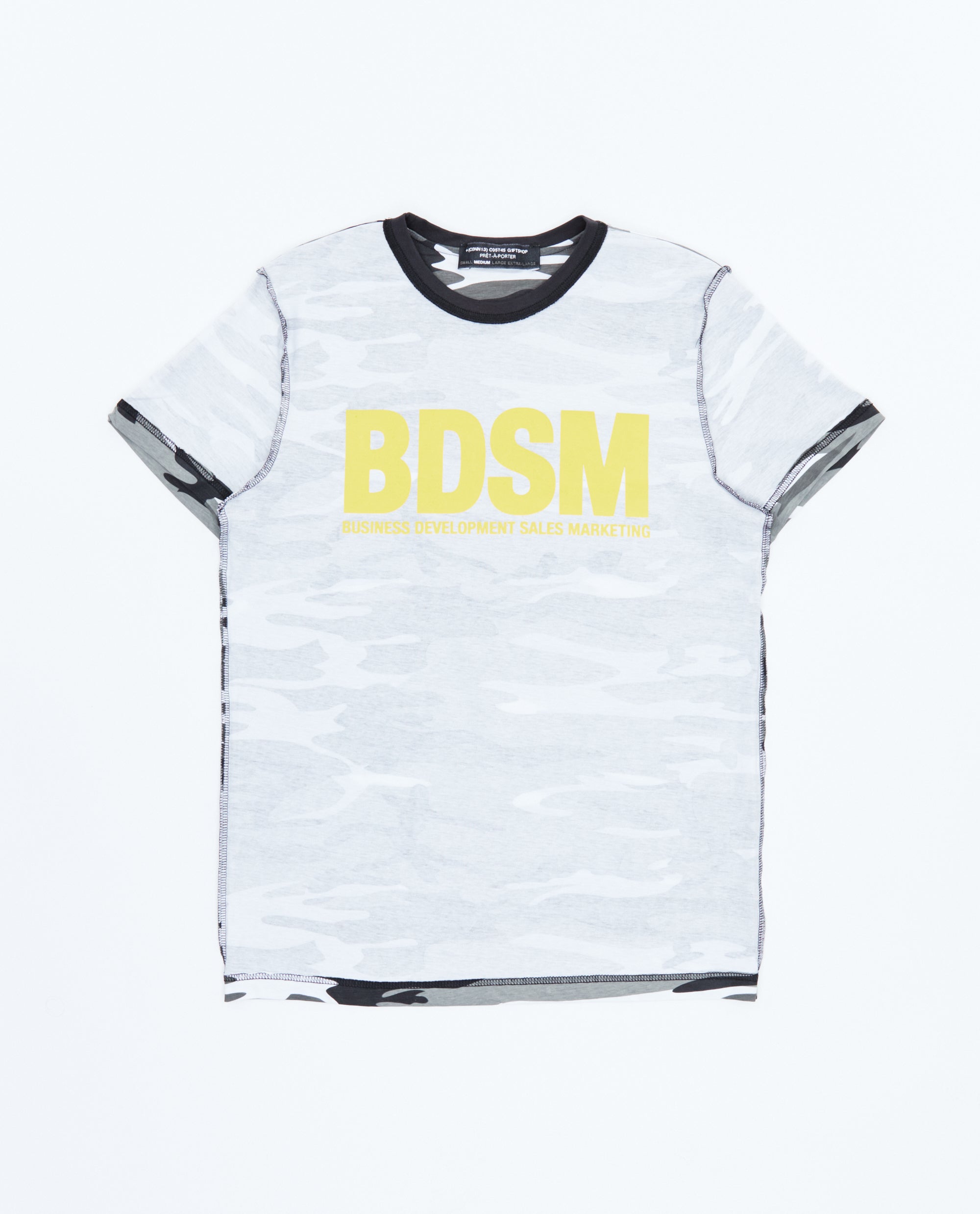 BDSM T-SHIRT INSIDE OUT SNOWCAMO