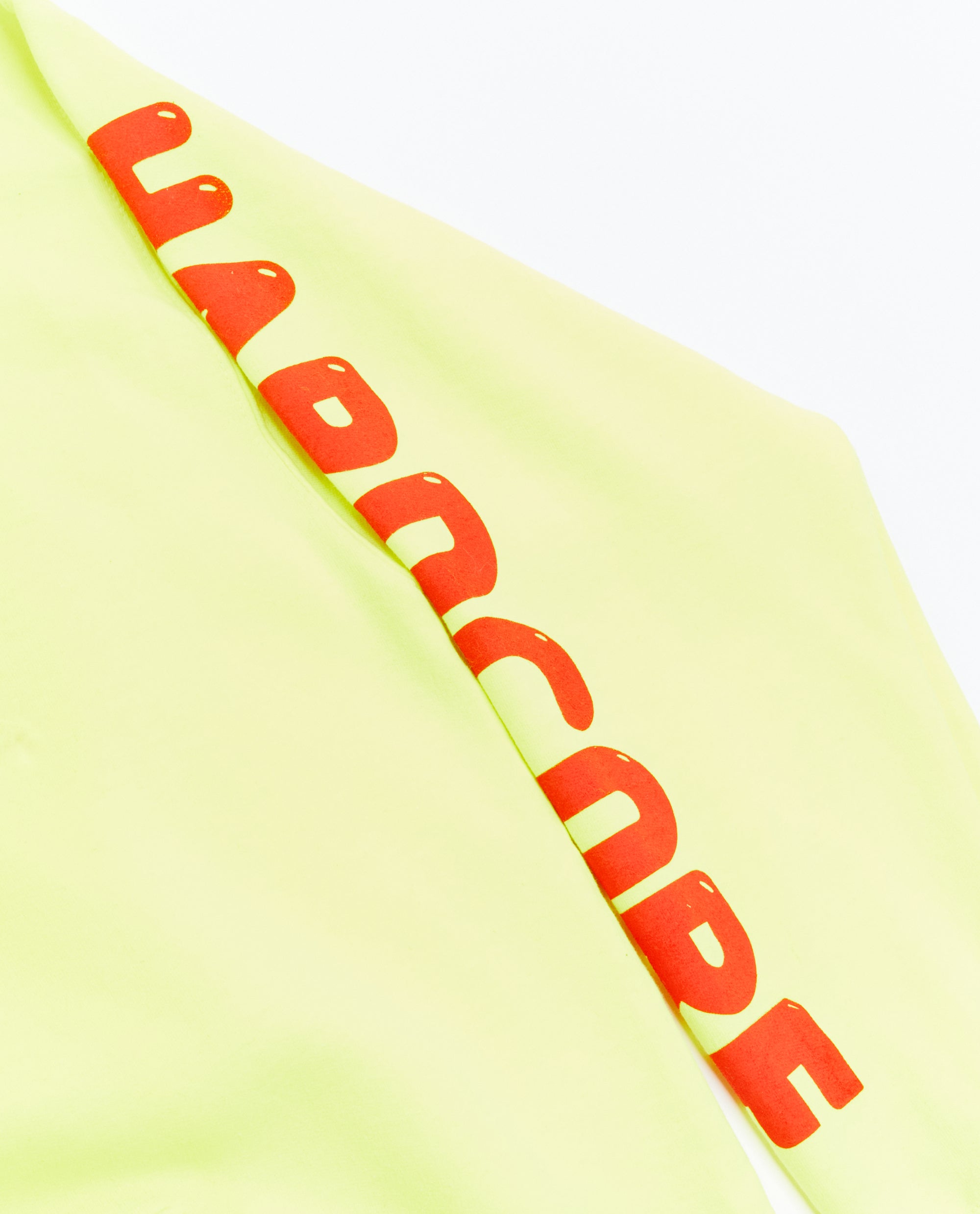 HARDCORE HOODIE SAFETY YELLOW
