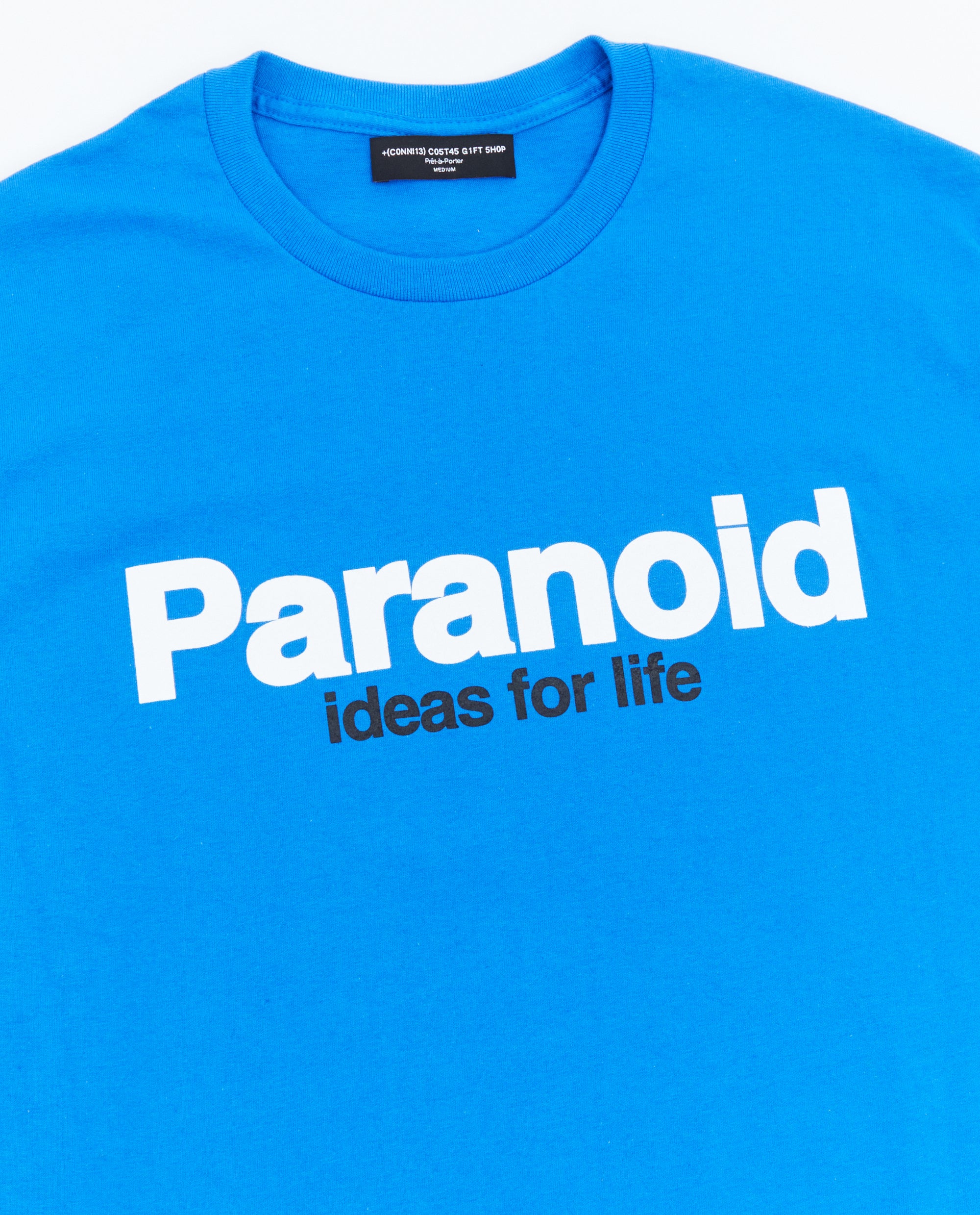 ideas for life T-SHIRT WHITE BLUE