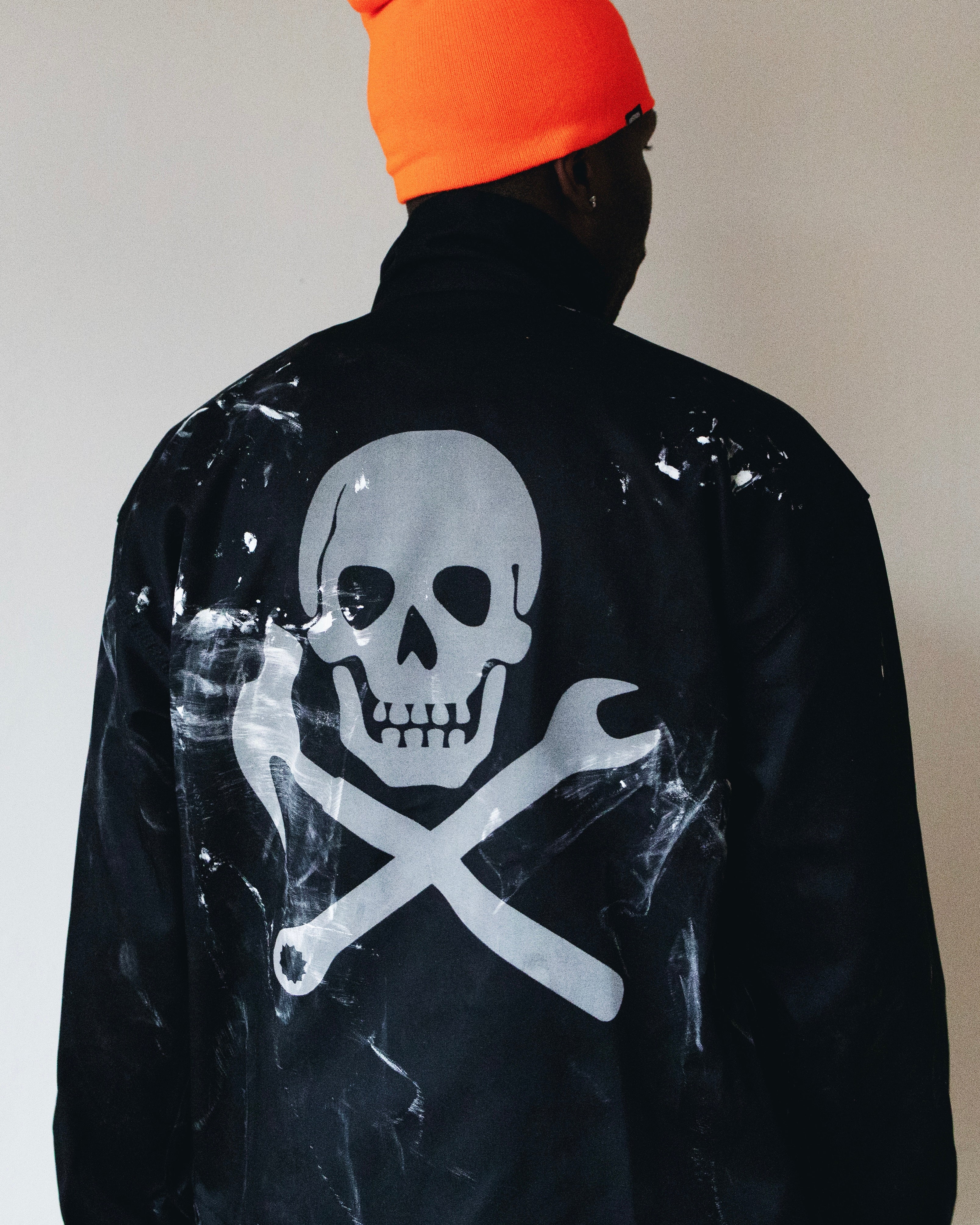 SKULL 480 P154 JACKET / REFELCTIVE