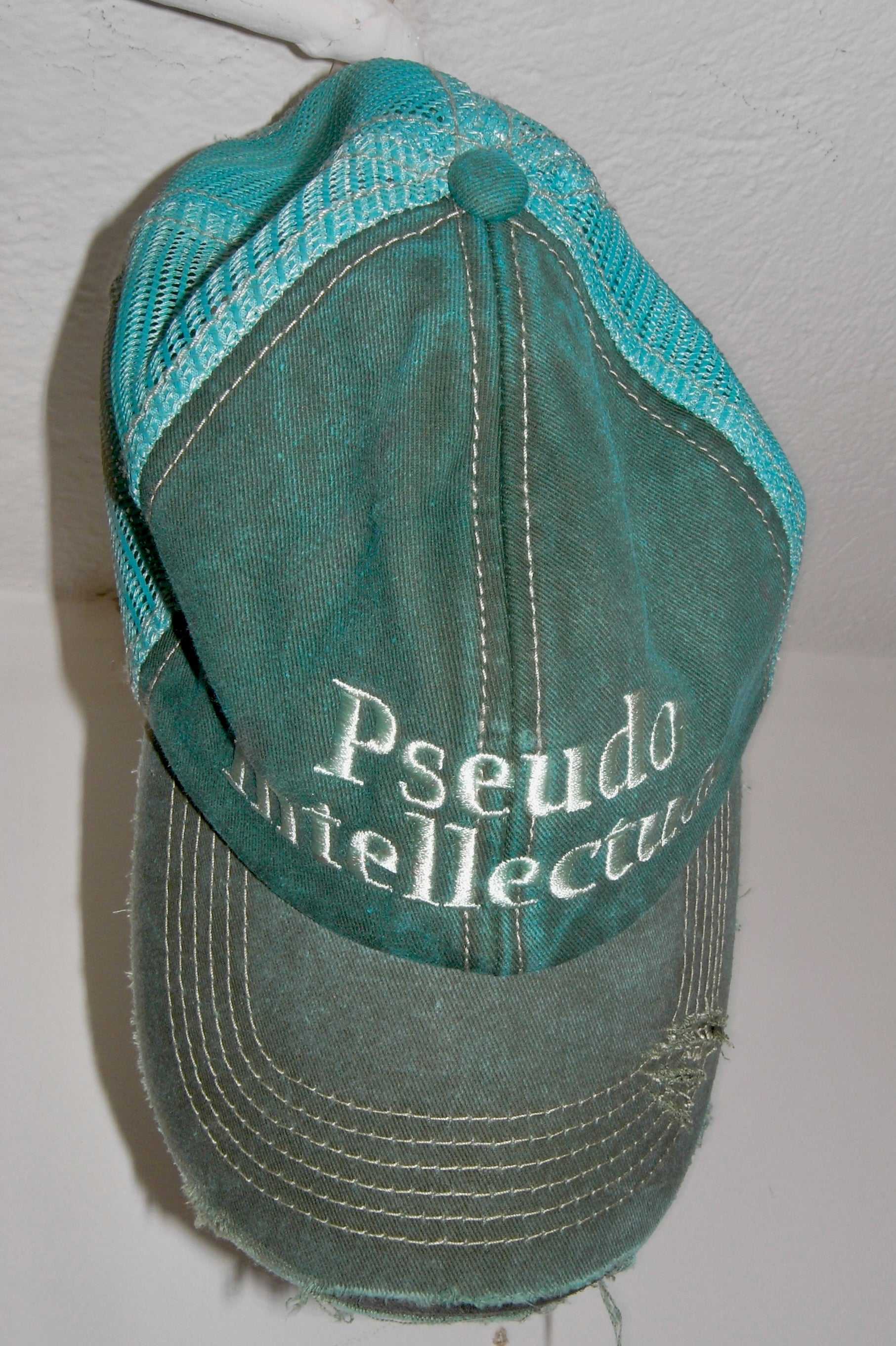 Pseudo Intellectual Studio Hat - Blue Lagoon