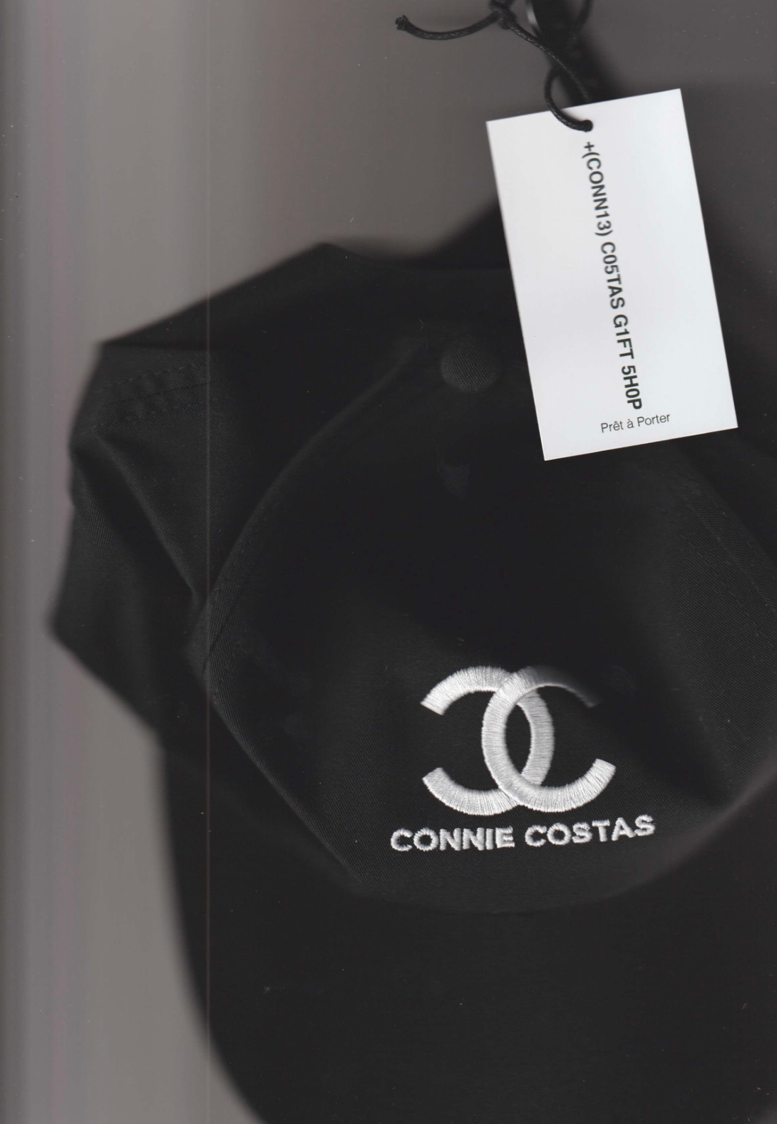 COCO COSTAS HAT BLACK