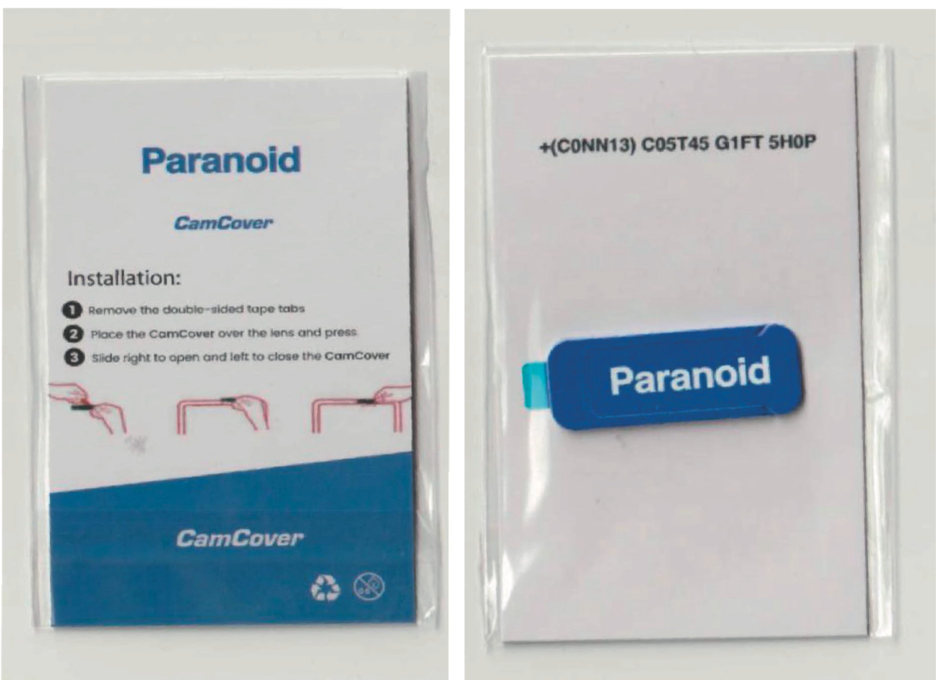 Paranoid WEBCAM COVER