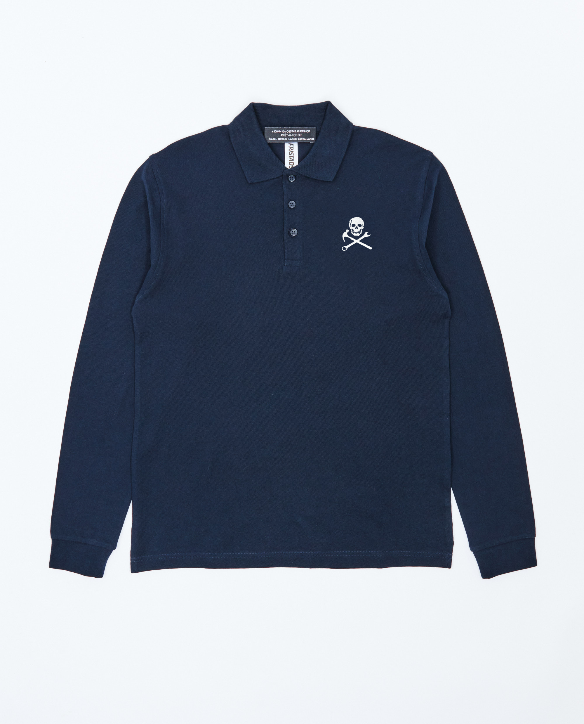 AFTER WORK code heavy long sleeve  POLO shirt 1722 PIQ
